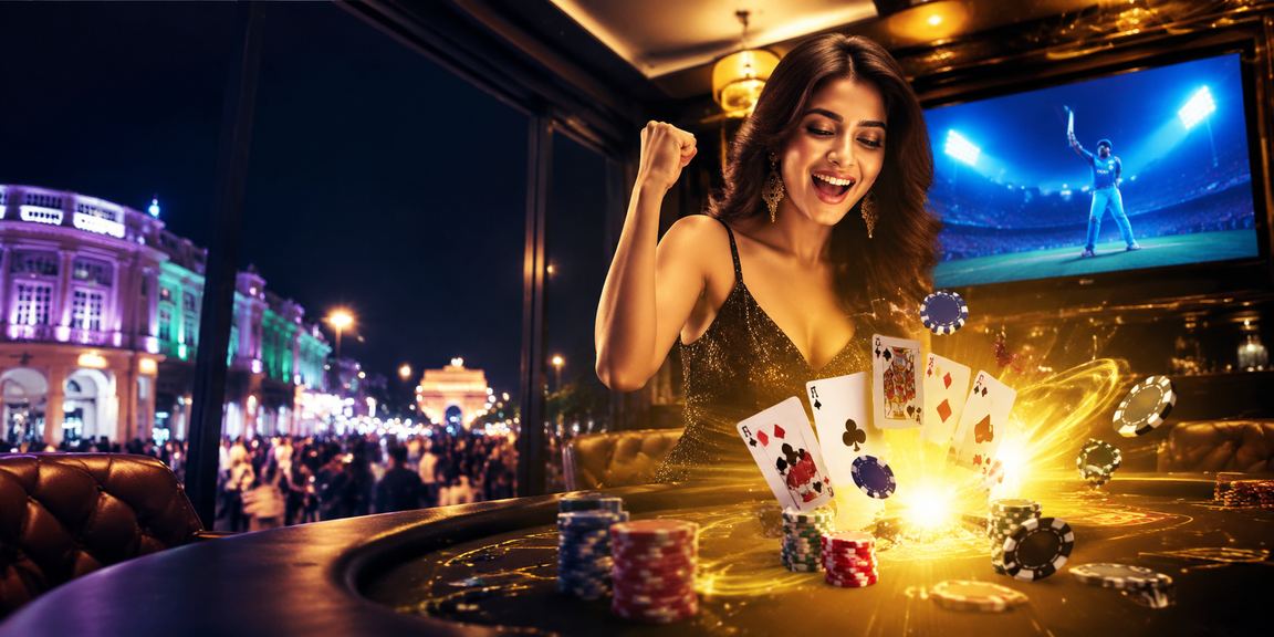 Live casino dealer hosting promotions and bonuses